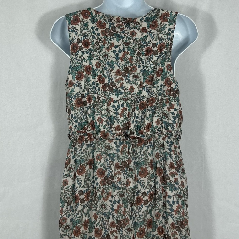 Rachel Zoe cotton floral tiered Maxi dress S - Picture 10 of 10